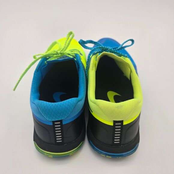 Nike Fuse Training Shoes Volt Yellow & Blue Men’s Running Sneakers Size 10 - Picture 4 of 9